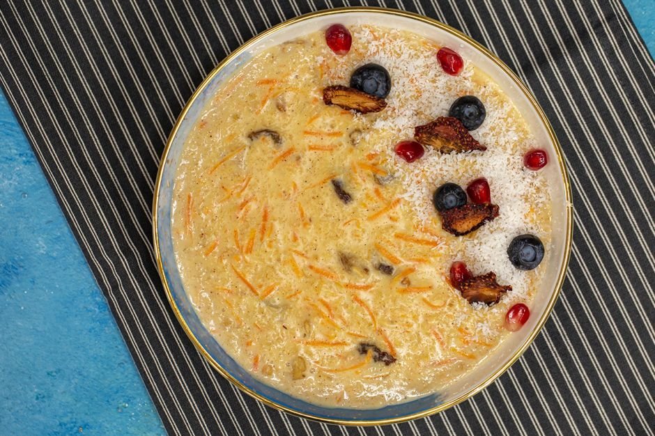 Havuçlu Kek Tadında Yulaf Lapası (Porridge)