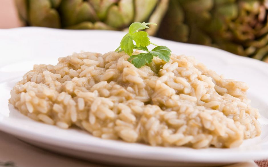 Enginarlı Risotto