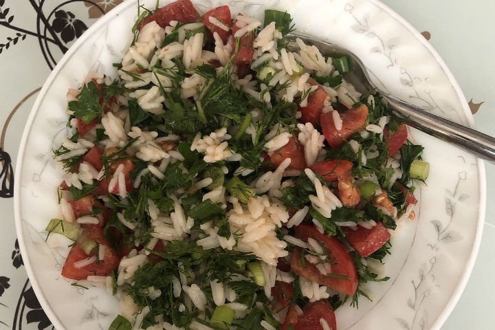 Basmati Pirinç Salatası