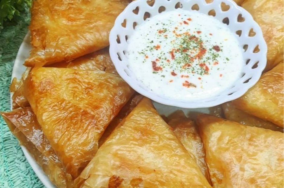 Baklavalık Yufkadan Kabak Böreği