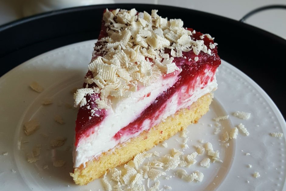 Kolay Vişneli Cheesecake