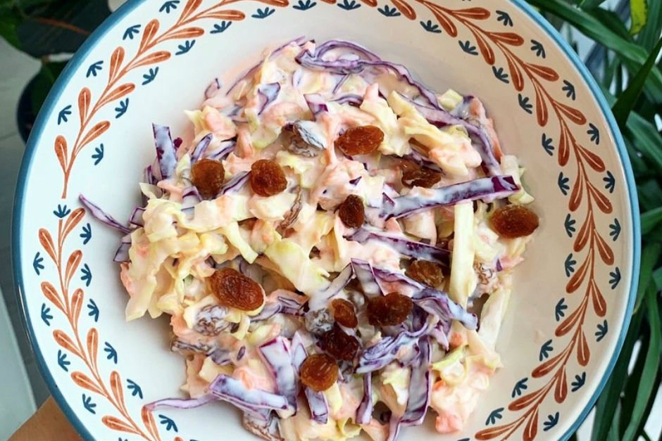 Sağlıklı Coleslaw Salata