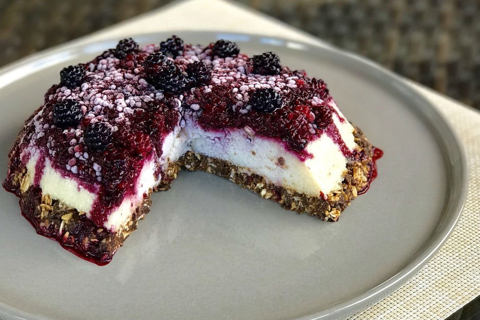 Blackberry Cheesecake