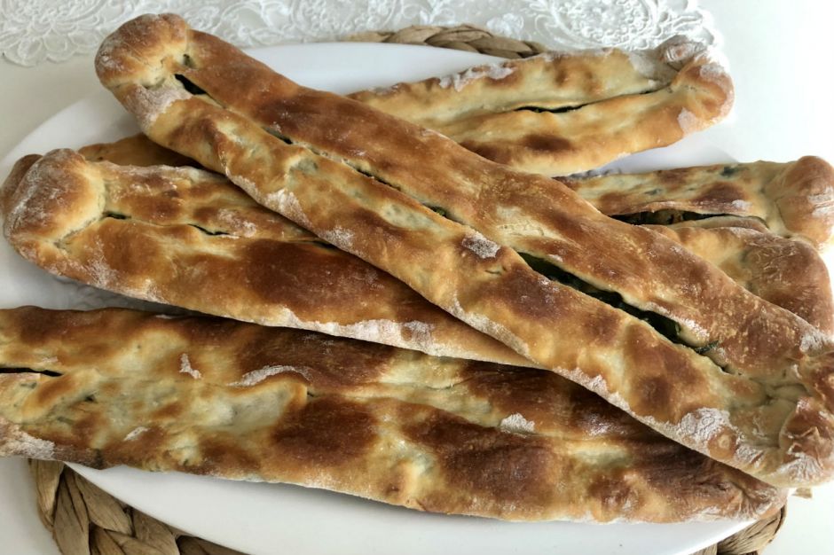 Ispanaklı Pide