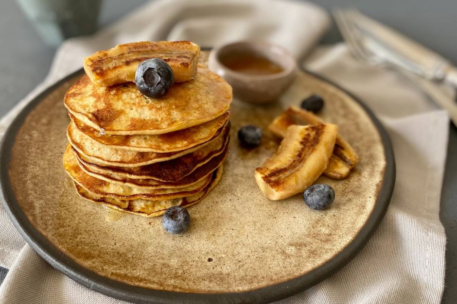 İki Malzemeli Pancake