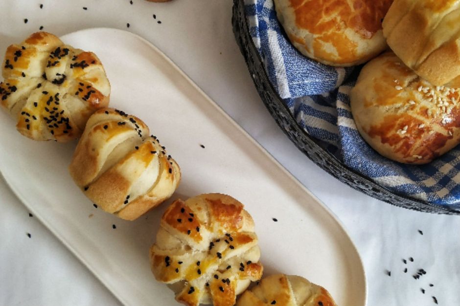 Muffin Kalıbında Puf Poğaça