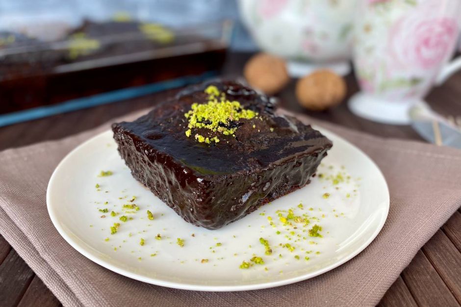 Sufle Tadında Islak Kek