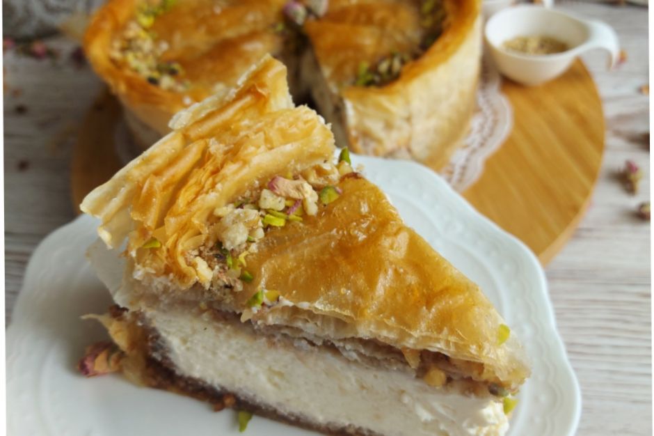 Baklavalı Cheesecake