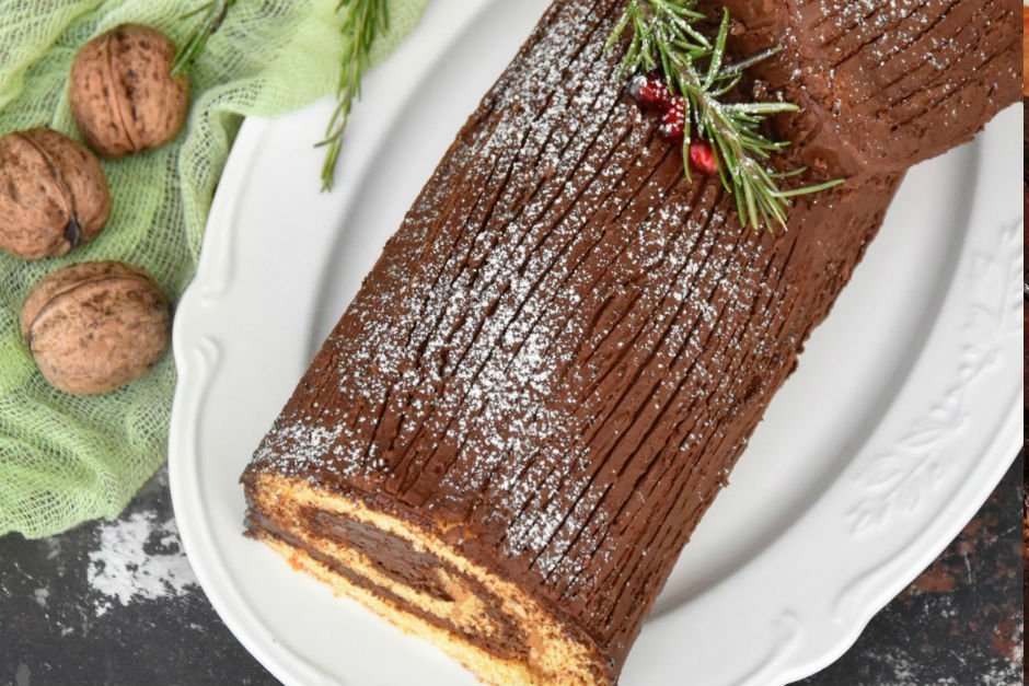 Kütük Pasta (Buche de Noel)