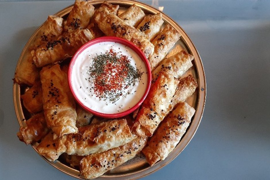 Tavuklu Mantarlı Çıtır Börek