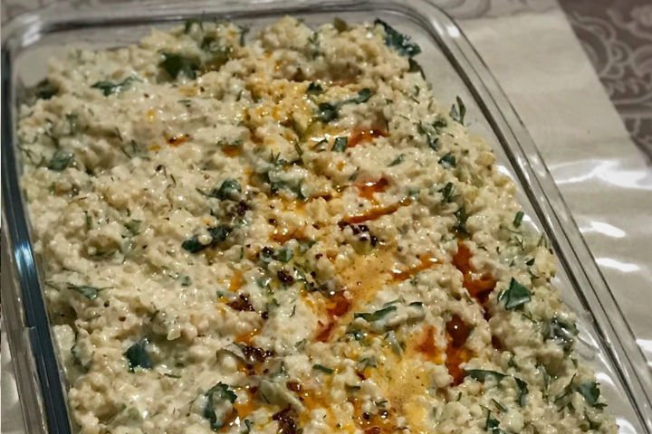 Yoğurtlu Bulgur Salatası