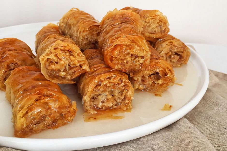 Tahinli Büzme Baklava