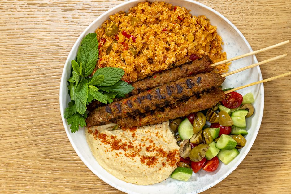 Sebzeli Kebap Bowl