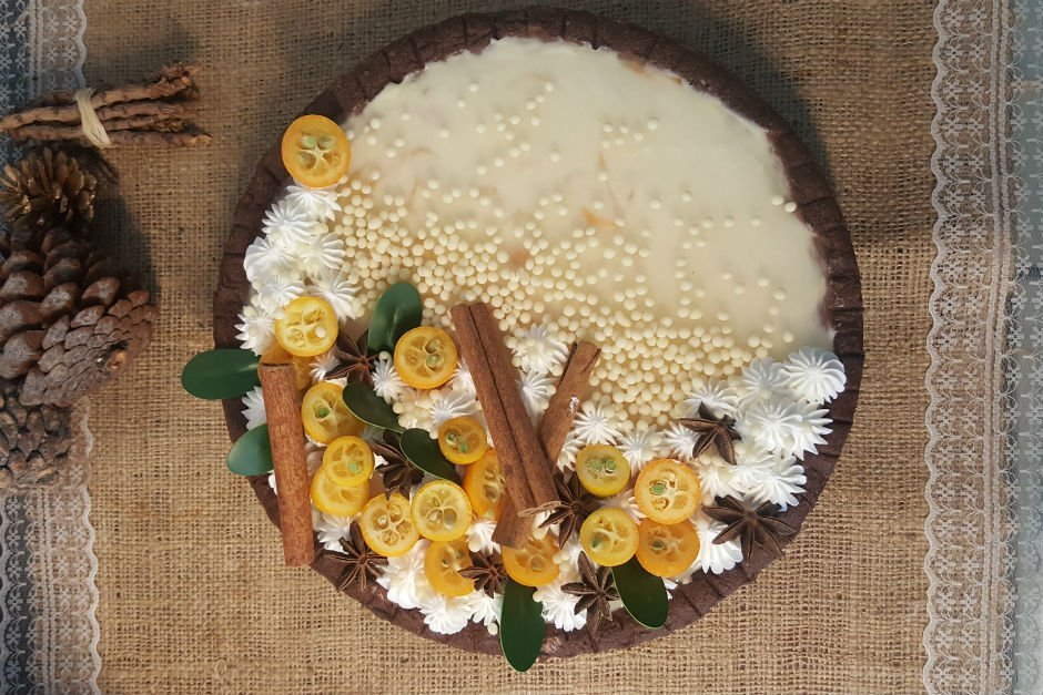 Kumkuatlı Tart