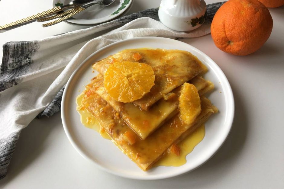 Krep Suzette (Crepes Suzette)