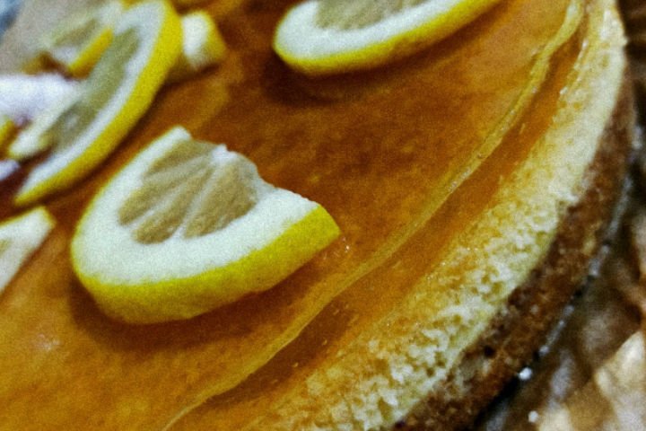 Limon Dilimli Cheesecake