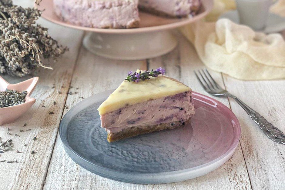 Lavantalı Cheesecake