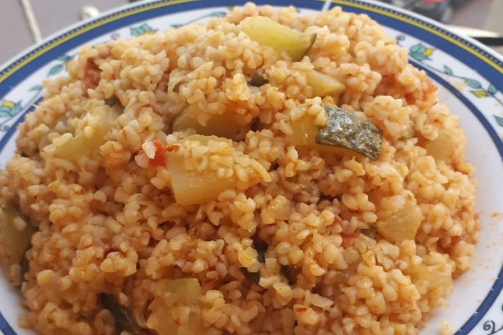 Kabaklı Bulgur Pilavı