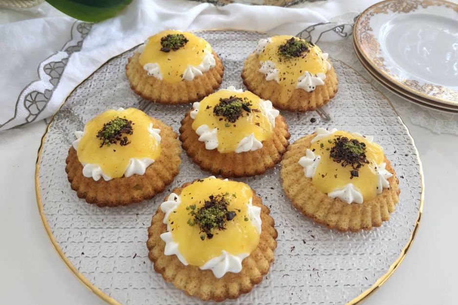 Portakallı Mini Tart Kek