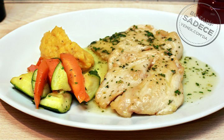 Limon Soslu Tavuk (Scaloppine al limone)