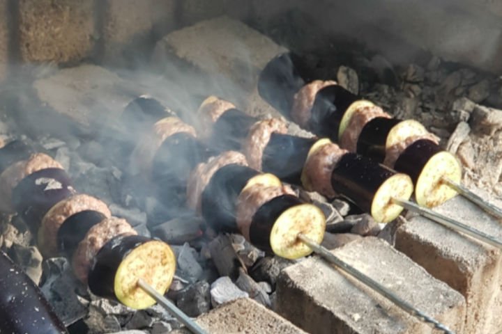 Mangalda Patlıcan Kebabı