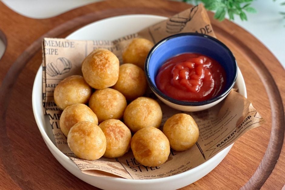 Kızarmış Pirinç Topları