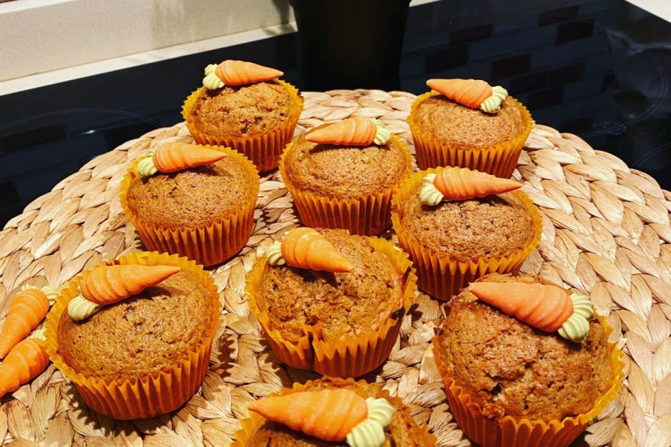 Havuçlu Muffin