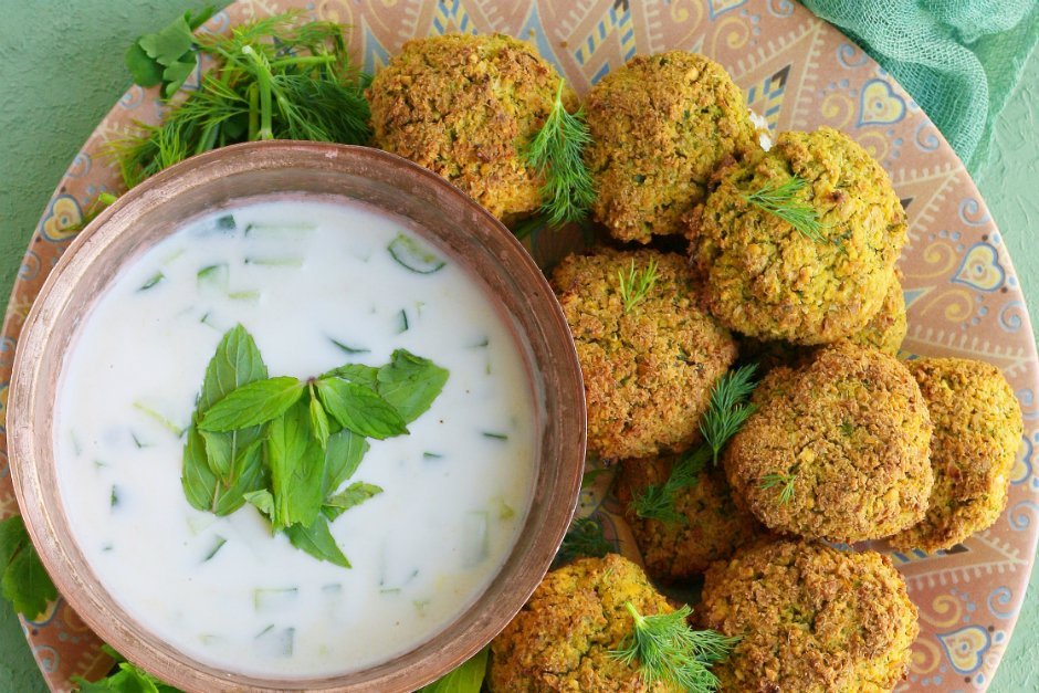 Fırında Çıtır Falafel