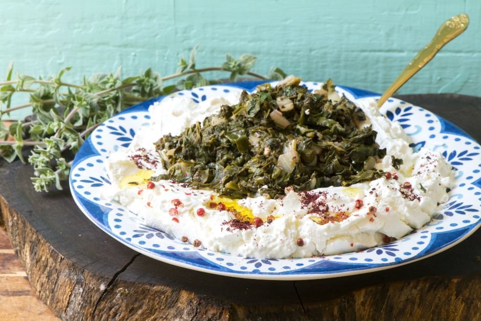 Yoğurtlu Pazı Mezesi