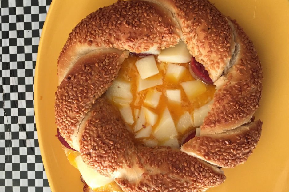 Yumurtalı Simit Tost