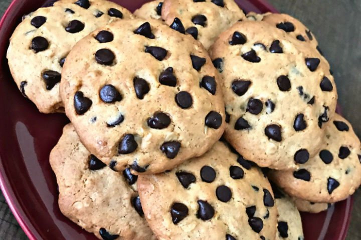 Yulaflı ve Cevizli Cookie