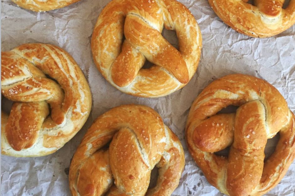 Ev Yapımı Pretzel