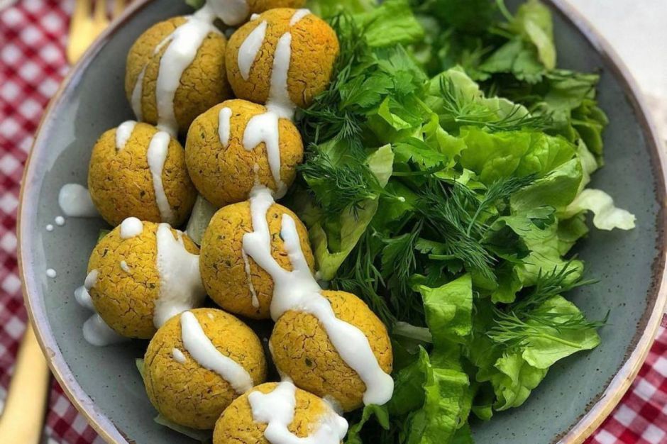 Fırında Fit Falafel