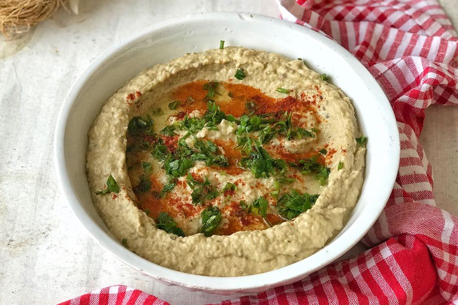 Köz Patlıcanlı Humus