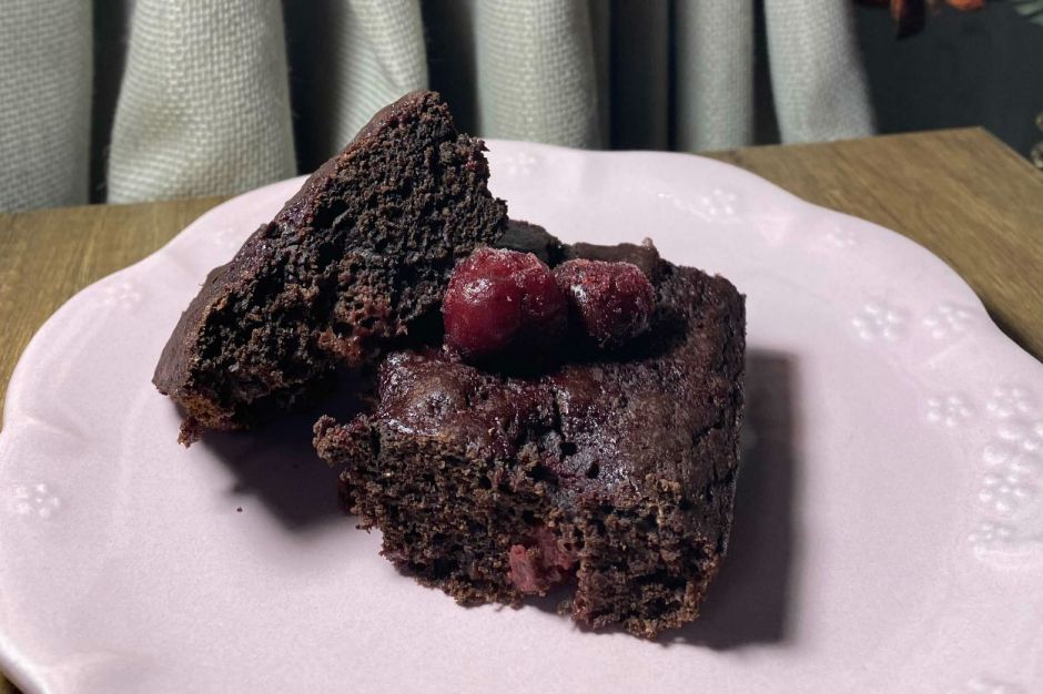 Vişneli Fit Brownie