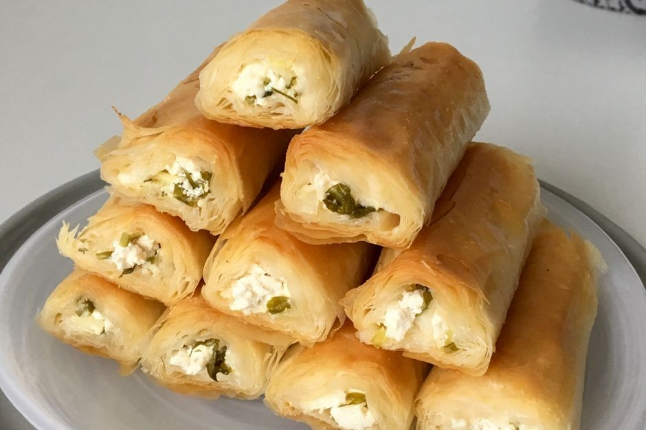 Baklavalık Yufkayla Çıtır Börek