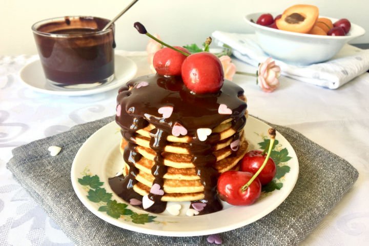 Muzlu Yulaflı Pankek (Pancake)