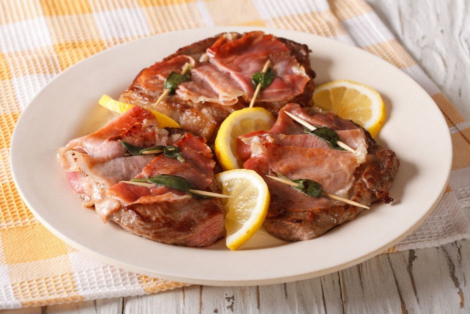 Saltimbocca Alla Romana (Pastırmalı Tavuk)