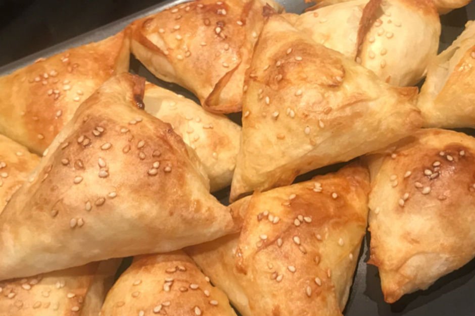 Pastırmalı Kaşarlı Börek