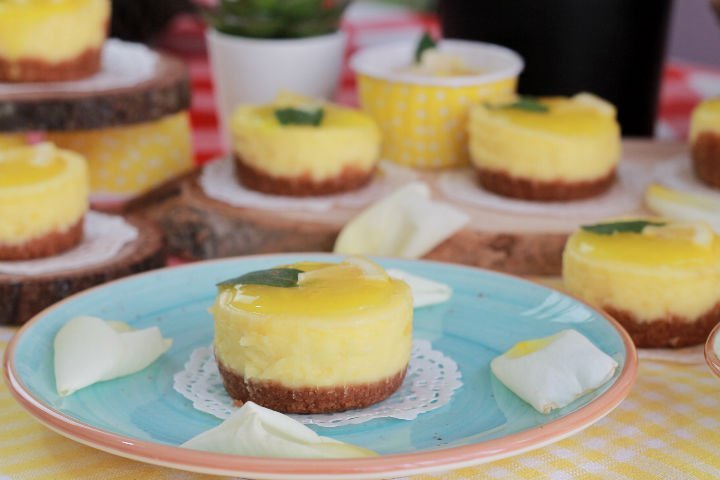 Limonlu Mini Cheesecake