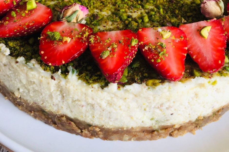 Fıstıklı Cheesecake