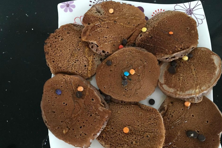 Kakaolu Tarçınlı Pofuduk Pancake