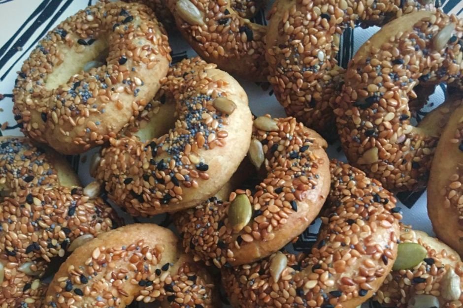 Tereyağlı Susamlı Simit Kurabiye