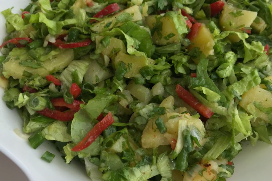 Pratik Patates Salatası