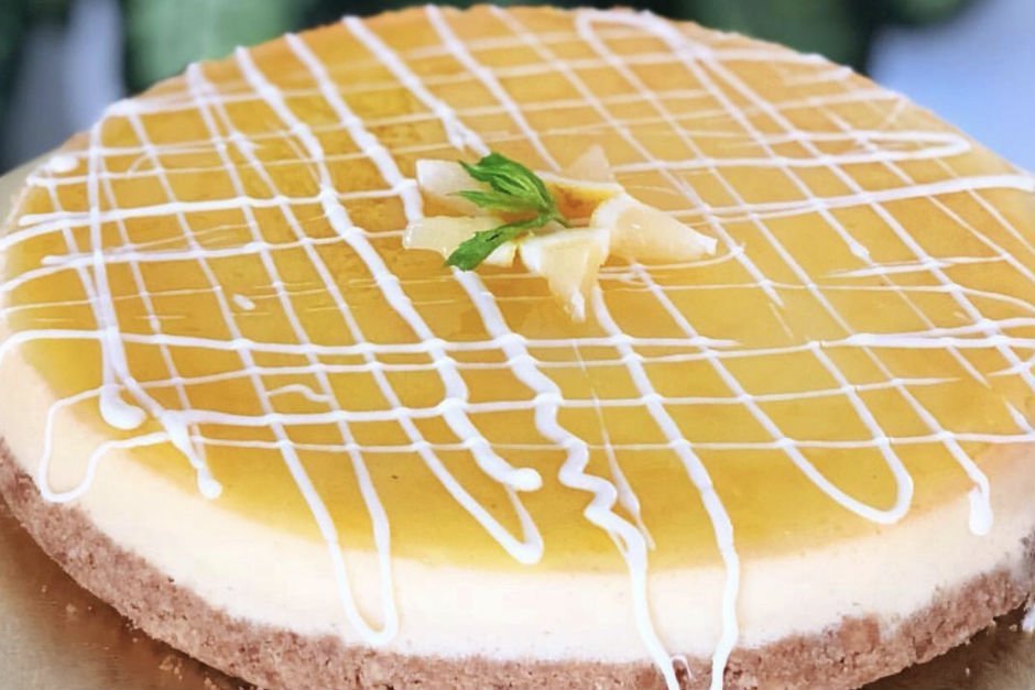 Beyaz Çikolatalı Limonlu Cheesecake