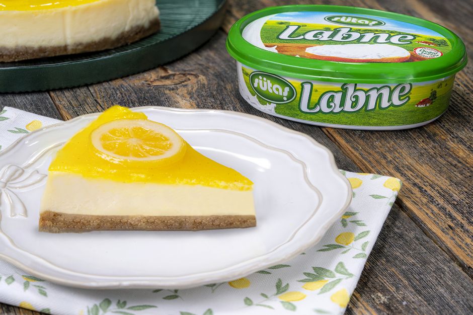 Labneli Limonlu Cheesecake