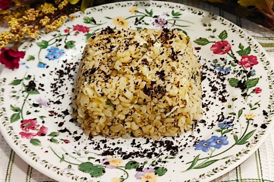 Kaşarlı Baharatlı Bulgur Pilavı