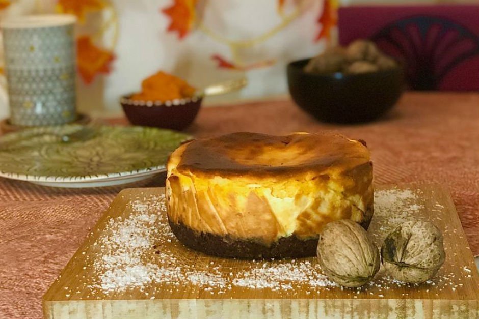 Bal Kabaklı Yanık Cheesecake