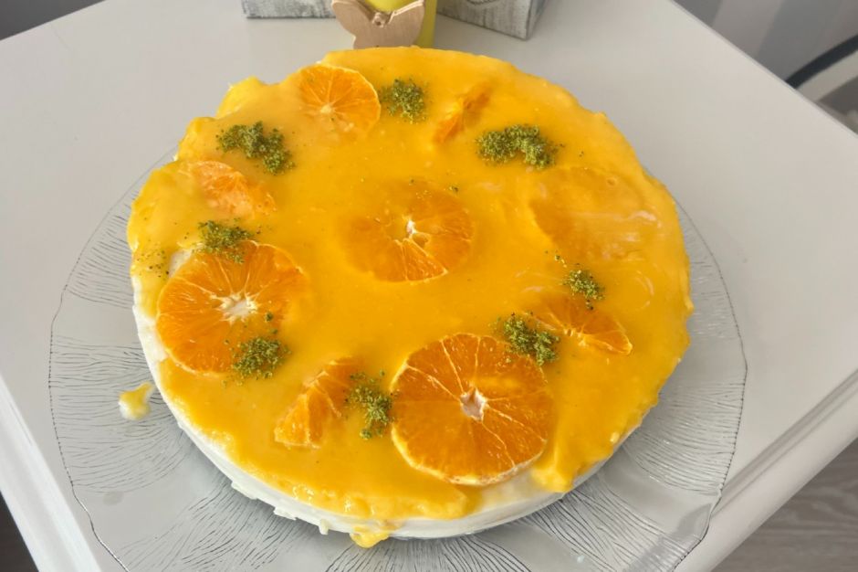 Portakallı Kedidilli Pasta