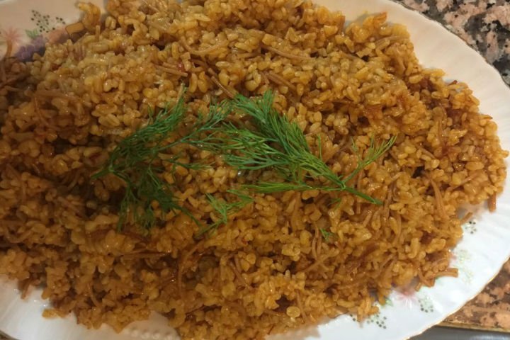 Tel Şehriyeli Bulgur Pilavı